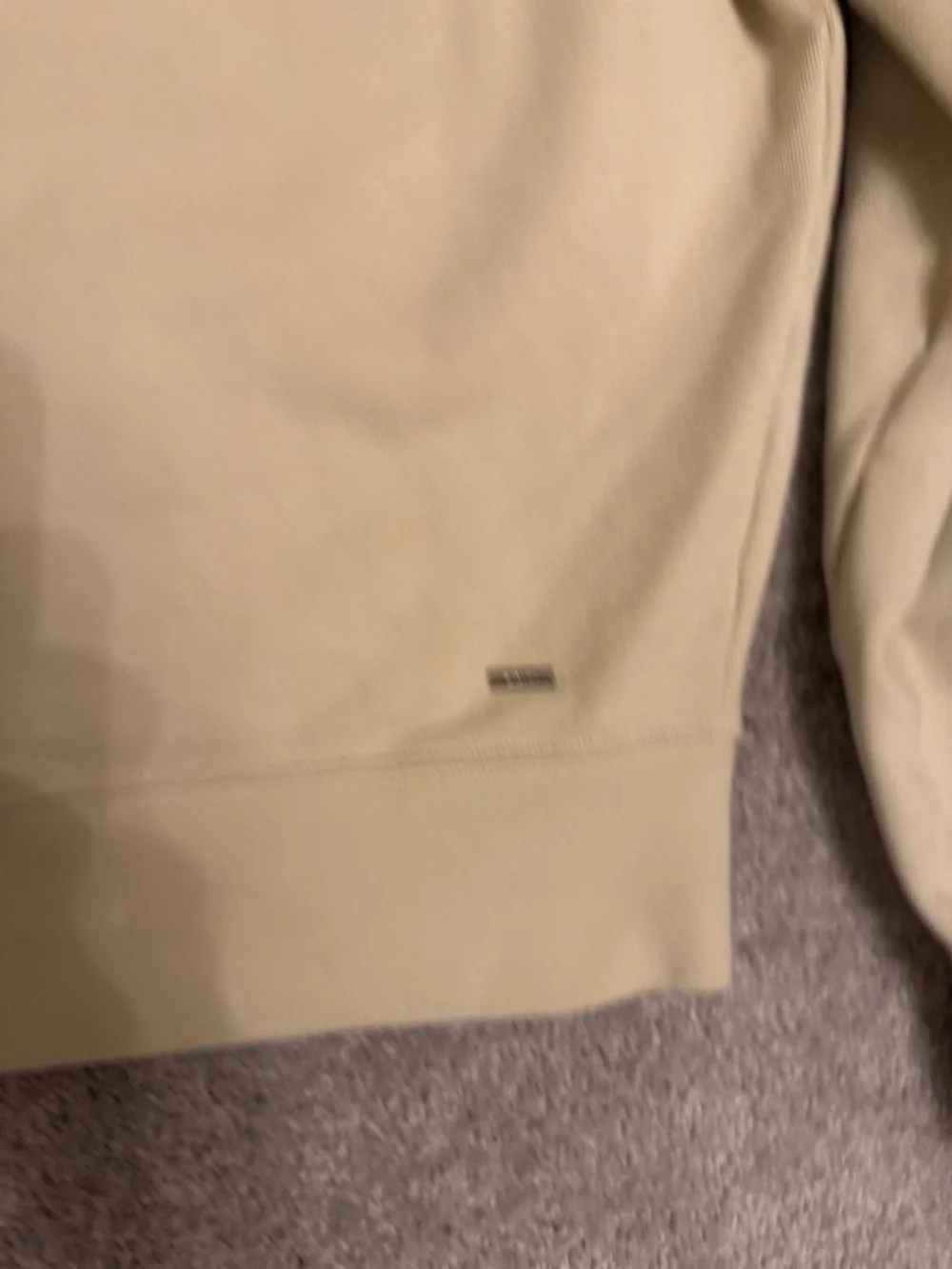 Amiri Cream Crewneck Sweatshirt with Amiri Motors Embroidery - Picture 7 of 15